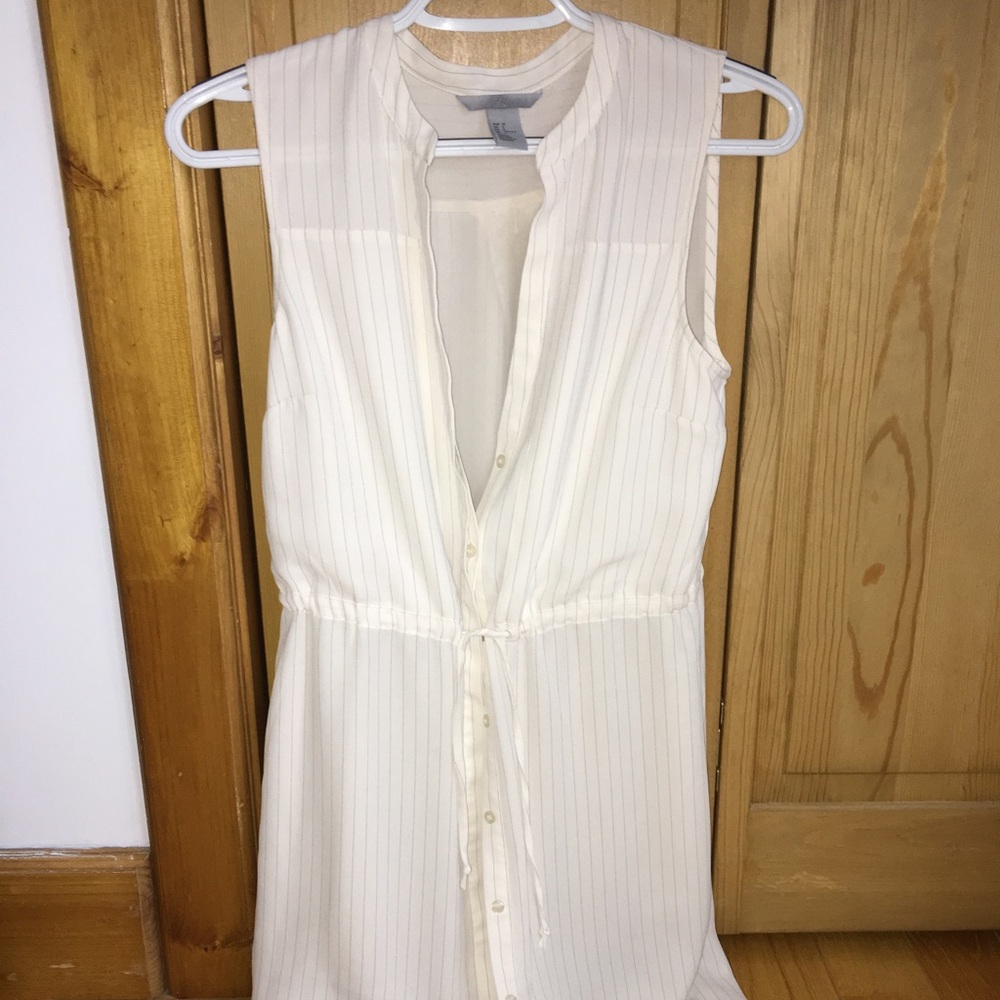 H&M pin striped dress. In exceptional condition.